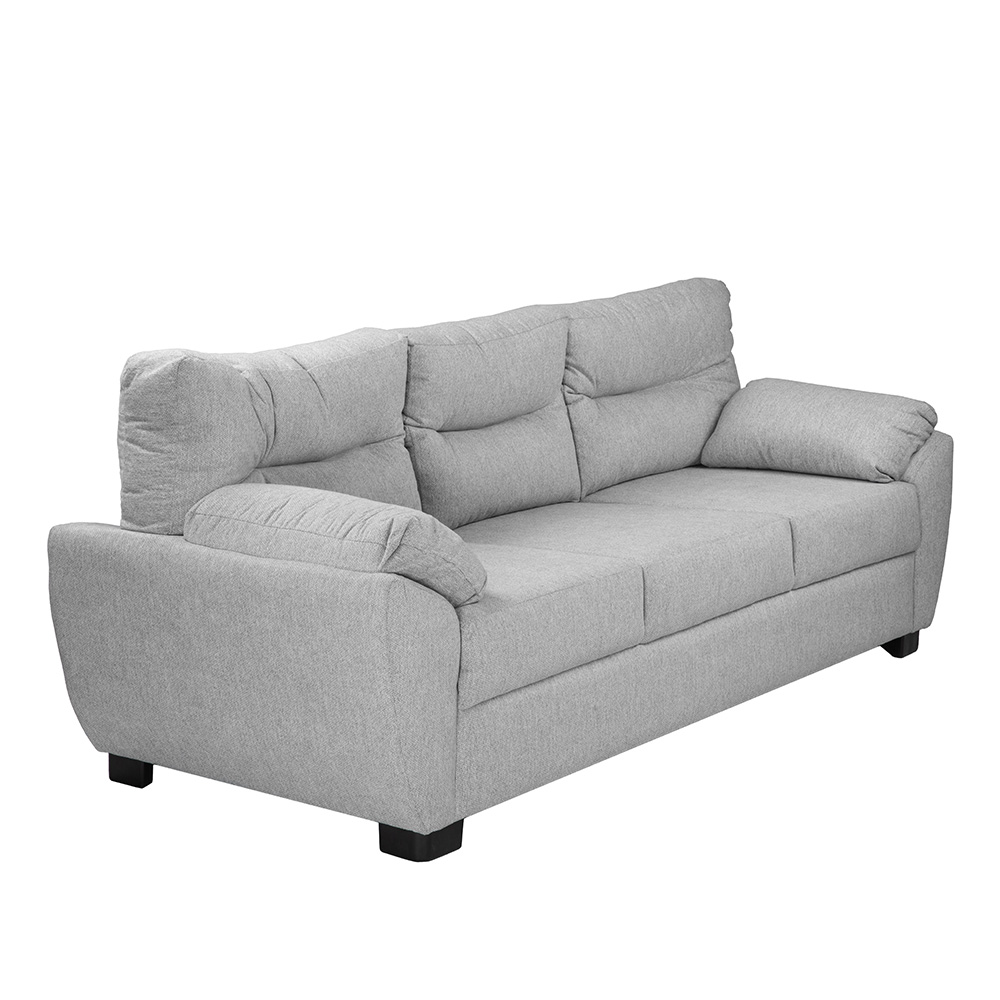 Foto 6 | Monza Sofa 3 Plazas Fulham Ash Plata
