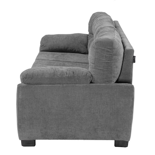 Foto 2 | Monza Sofa 3 Plazas Soho Storm Gris Oscuro