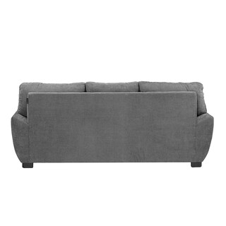 Foto 3 | Monza Sofa 3 Plazas Soho Storm Gris Oscuro