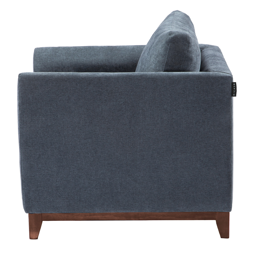 Foto 4 pulgar | Oslo Sillon Sillon 1 Plaza Duke Midnight Azul