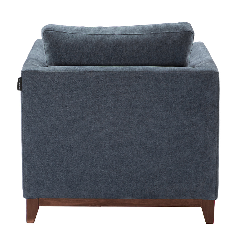 Foto 5 pulgar | Oslo Sillon Sillon 1 Plaza Duke Midnight Azul