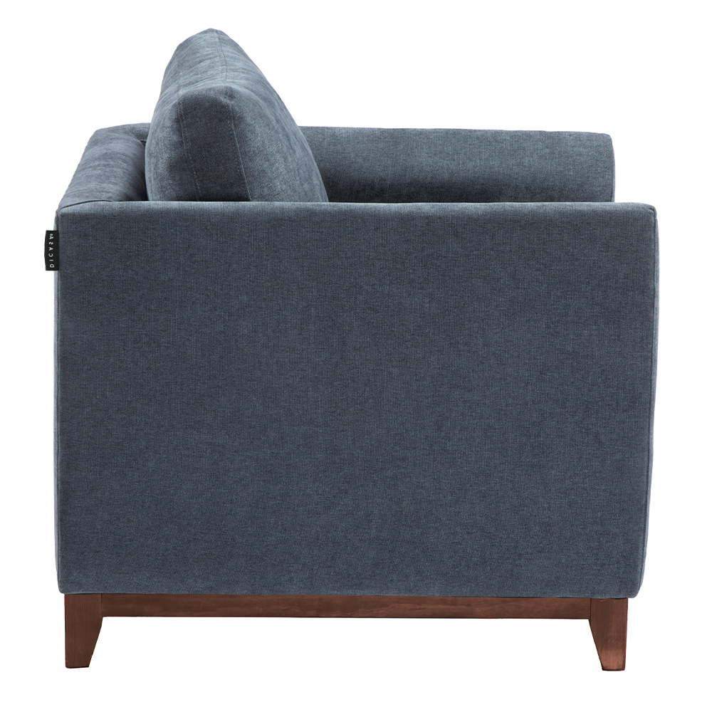Foto 6 pulgar | Oslo Sillon Sillon 1 Plaza Duke Midnight Azul