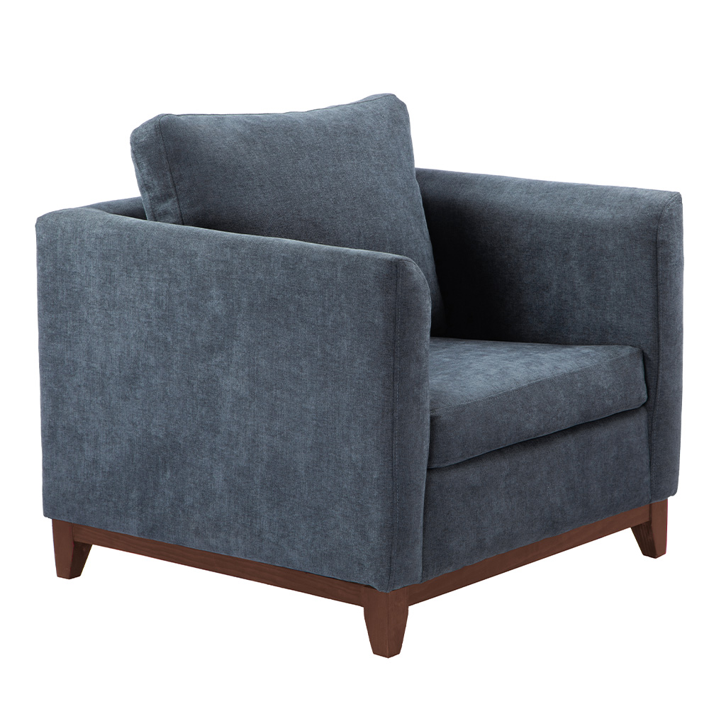 Foto 7 pulgar | Oslo Sillon Sillon 1 Plaza Duke Midnight Azul
