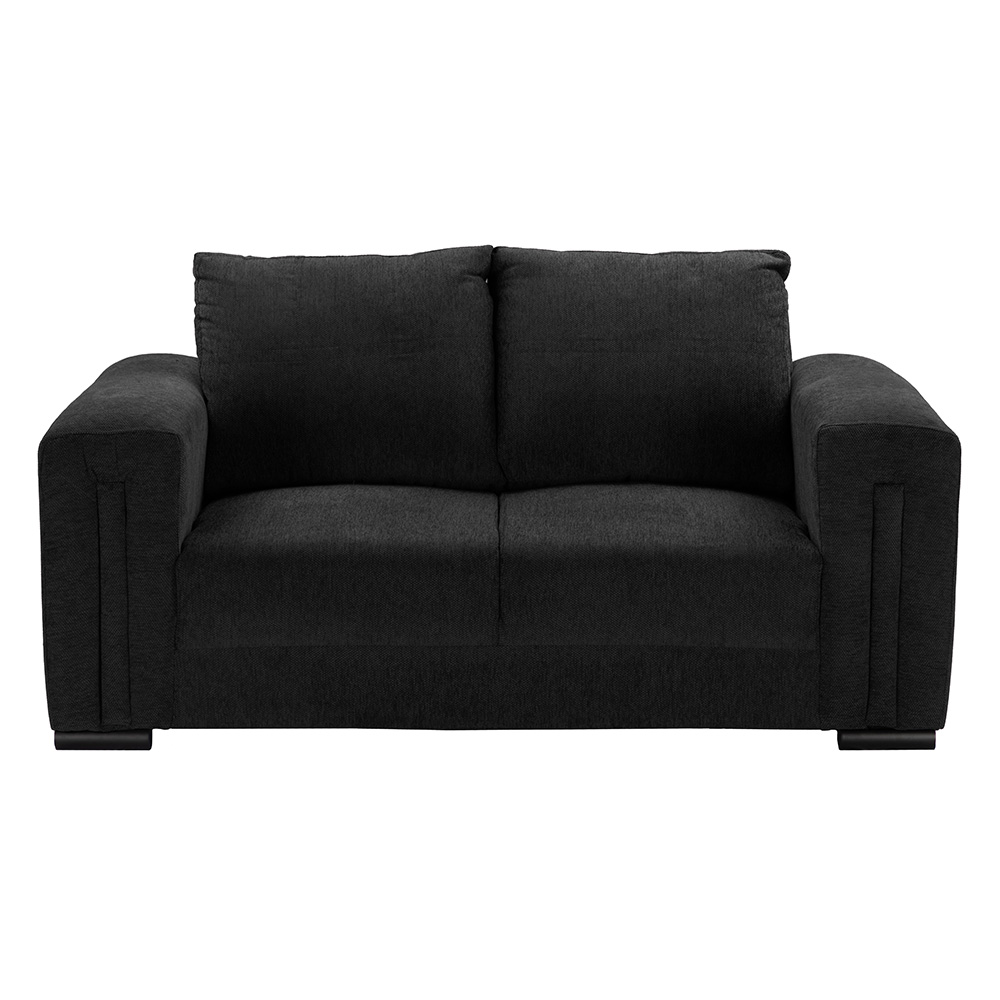 Taos Love Seat Love Seat 2 Plazas Centaurus Black Negro