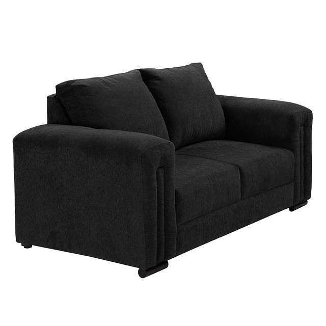 Foto 5 pulgar | Taos Love Seat Love Seat 2 Plazas Centaurus Black Negro