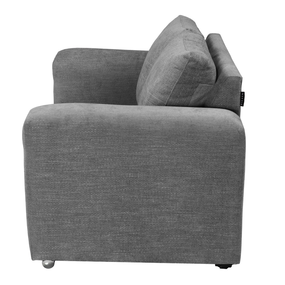 Foto 4 pulgar | Taos Love Seat Love Seat 2 Plazas Bond Storm Gris Oscuro