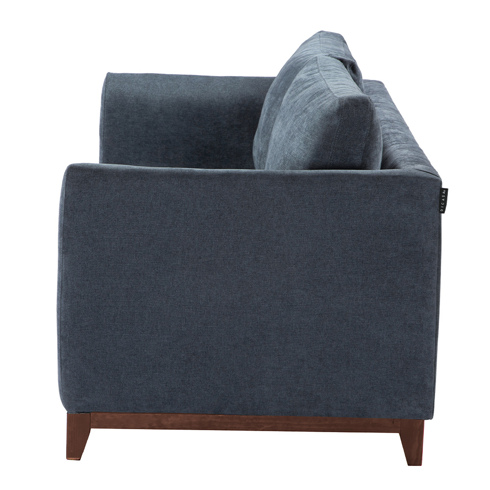 Foto 4 pulgar | Oslo Love Seat Love Seat 2 Plazas Duke Midnight Azul