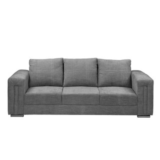 Foto 4 | Taos Sala 3-2-1 Sala 3 Piezas (sofa, Love Y Sillon) Bond Storm Gris Oscuro