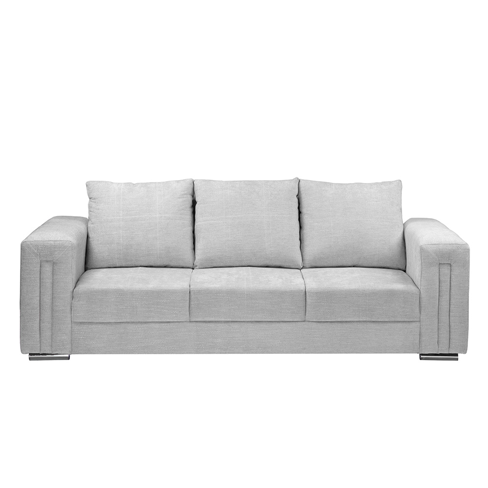 Taos Sofa Sofa 3 Plazas Bond Ash Plata