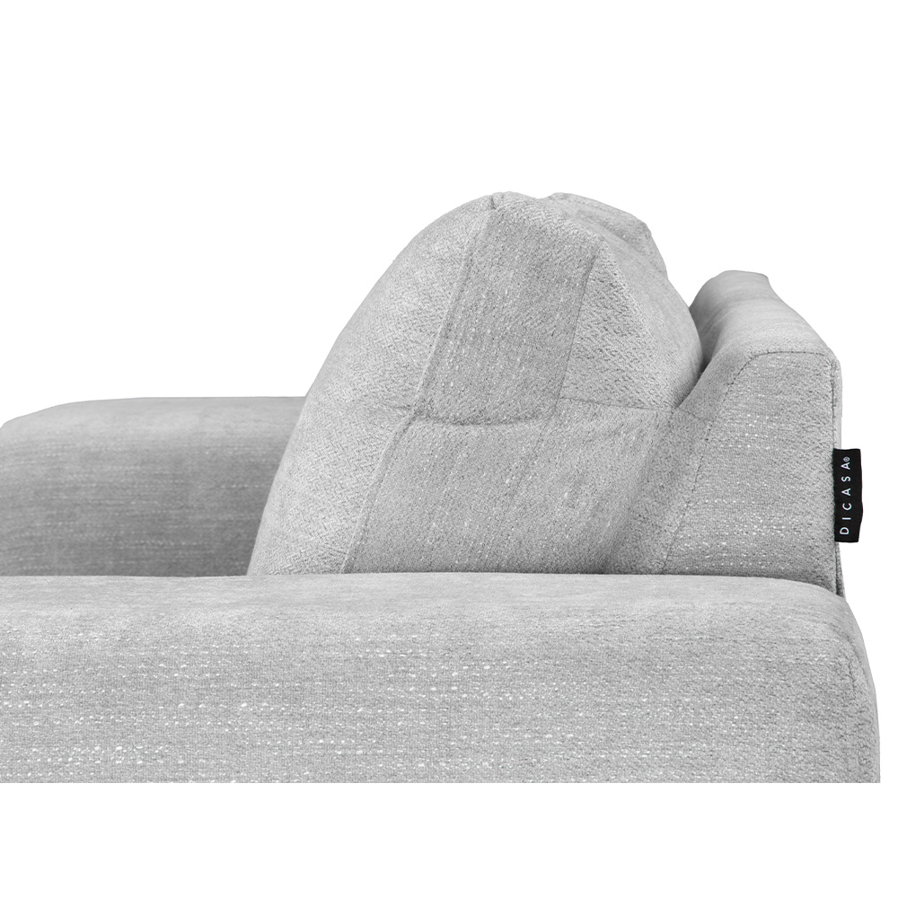Foto 8 pulgar | Taos Sofa Sofa 3 Plazas Bond Ash Plata