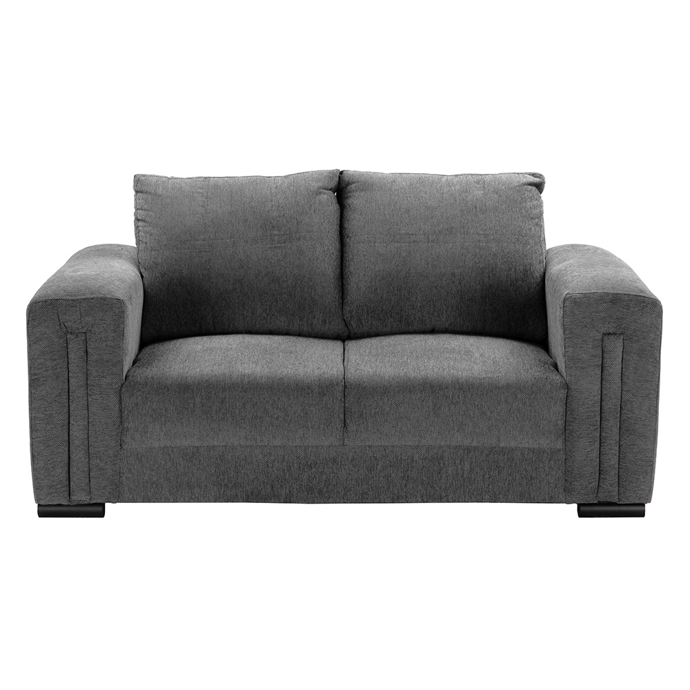 Taos Love Seat Love Seat 2 Plazas Centaurus Oxford Gris Carbon