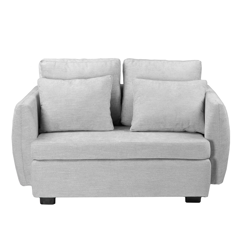 Foto 4 pulgar | Kuma Sala 3-2-1 Sala 3 Piezas (sofa, Love Y Sillon) Bond Ash Plata