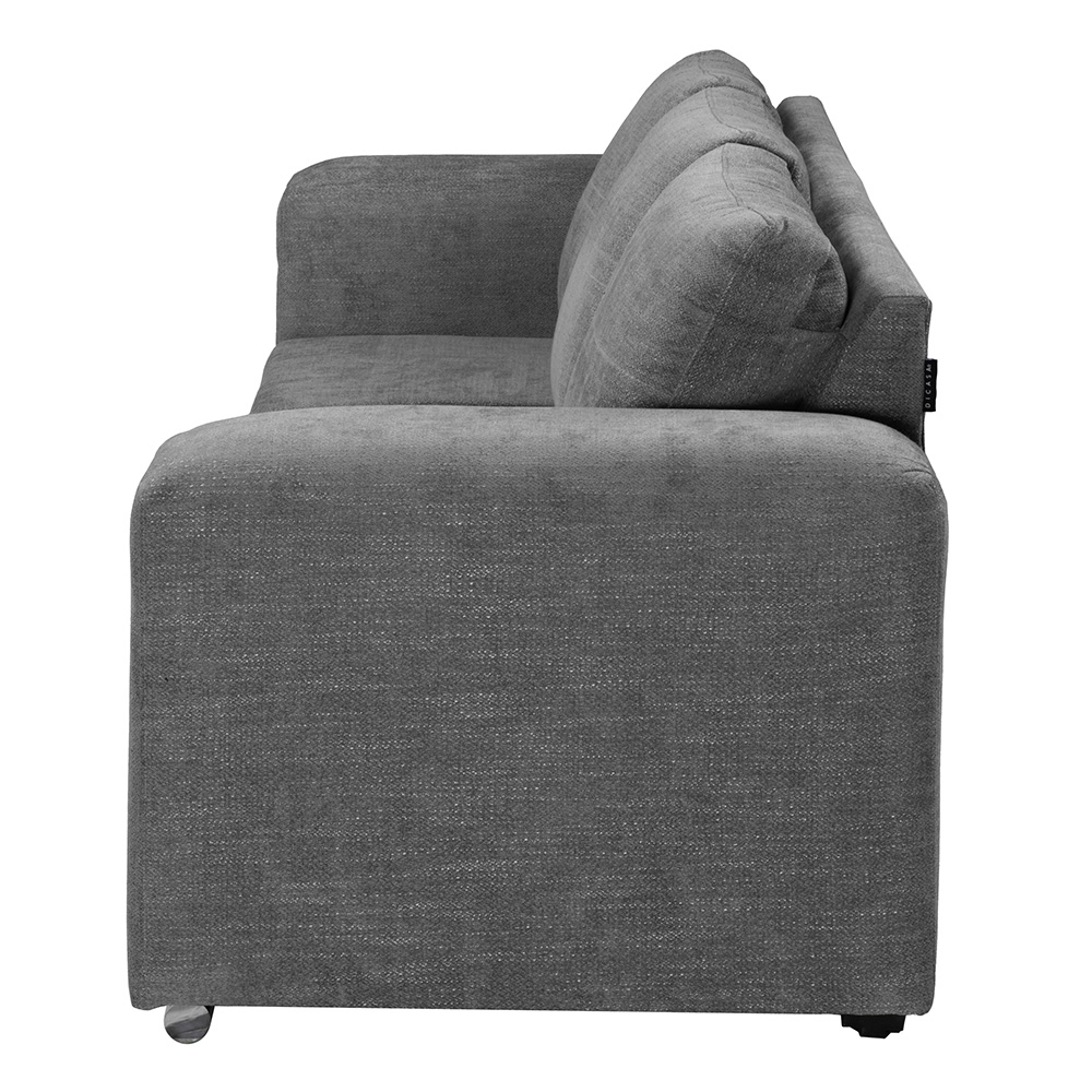 Foto 4 pulgar | Taos Sofa Sofa 3 Plazas Bond Storm Gris Oscuro