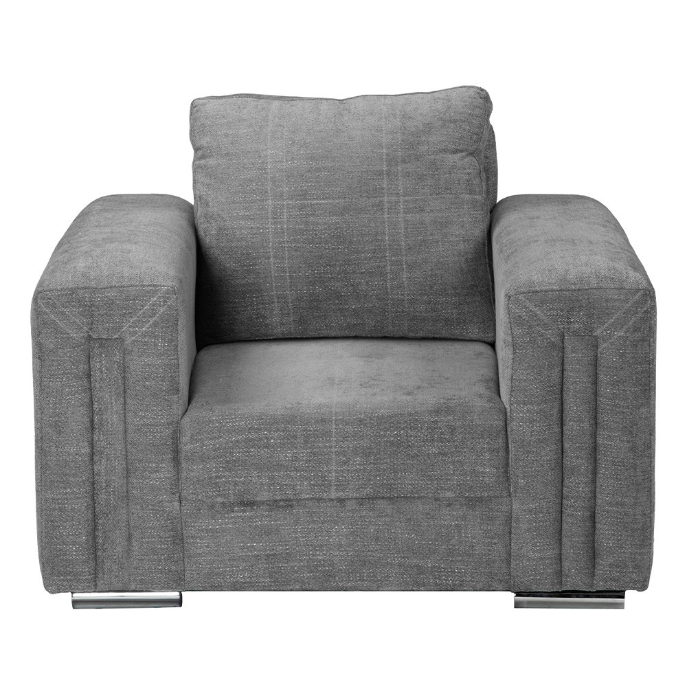 Foto 2 pulgar | Sillón Taos 1 Plaza Bond Storm Gris Oscuro