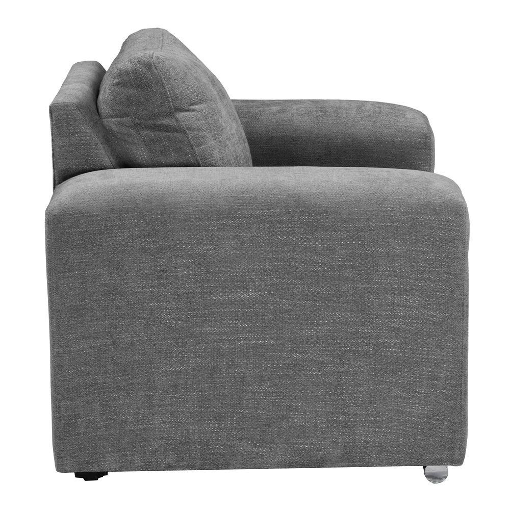 Foto 5 pulgar | Sillón Taos 1 Plaza Bond Storm Gris Oscuro