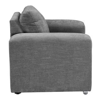 Foto 4 | Sillón Taos 1 Plaza Bond Storm Gris Oscuro