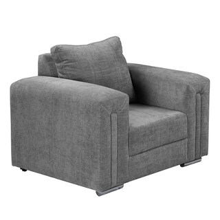 Foto 5 | Sillón Taos 1 Plaza Bond Storm Gris Oscuro