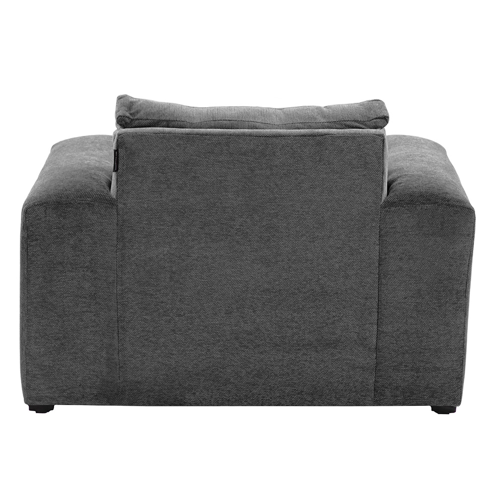 Foto 4 pulgar | Sillón Taos 1 Plaza Centaurus Oxford Gris Carbón