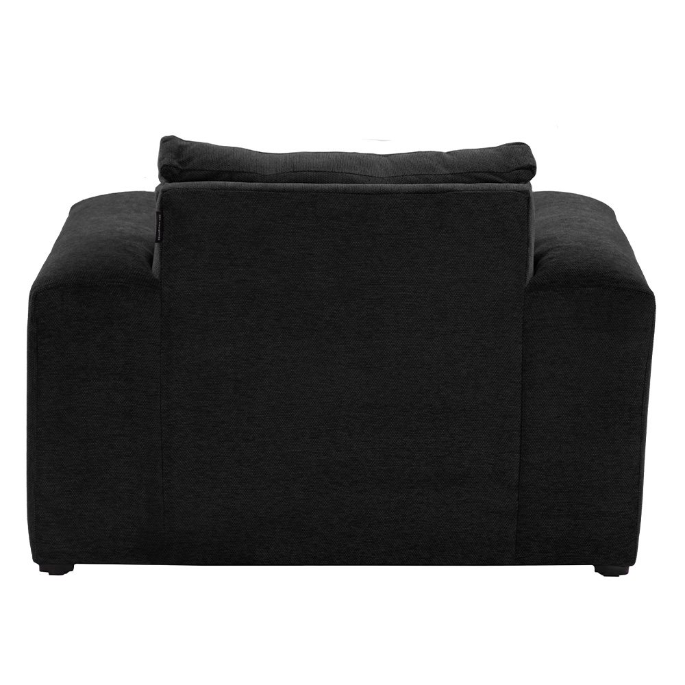Foto 5 pulgar | Sillón Taos Negro 1 Plaza Centaurus Black