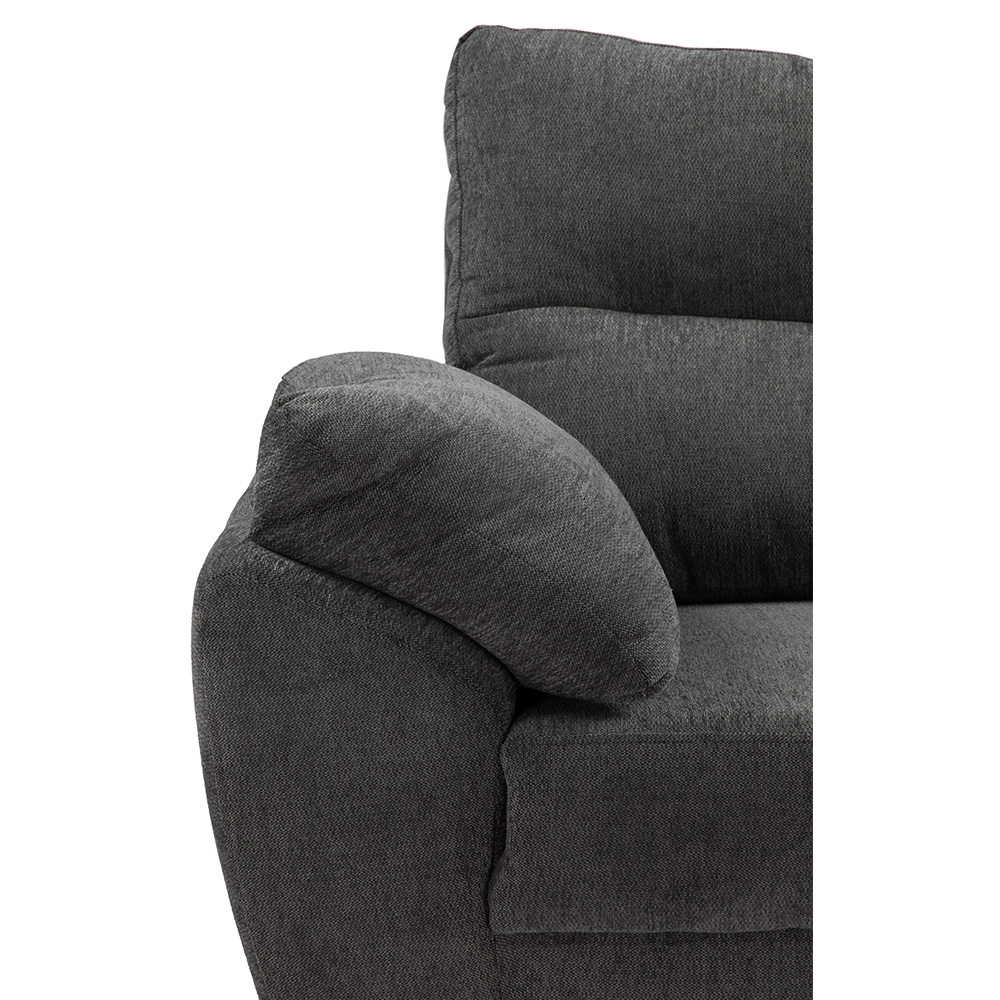 Foto 7 pulgar | Venecia Love Seat 2 Plazas Carnaby Oil Gris Carbon