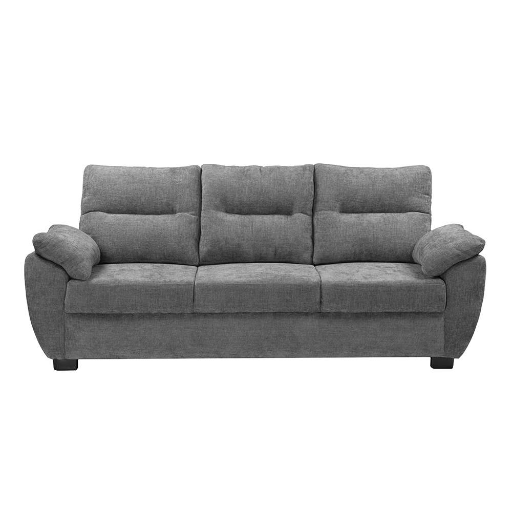 Venecia Sofa 3 Plazas Manhattan Shadow Gris Oscuro