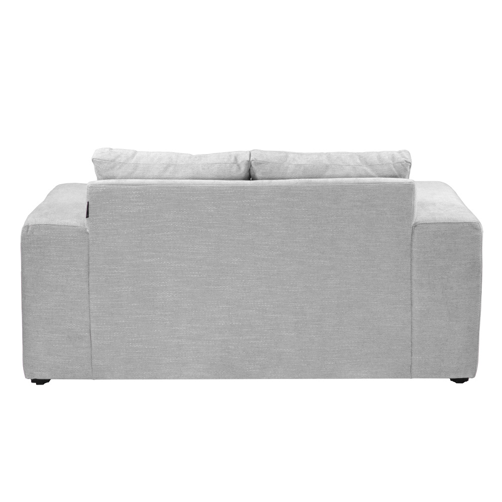 Foto 5 pulgar | Taos Love Seat 2 Plazas Bond Ash Plata