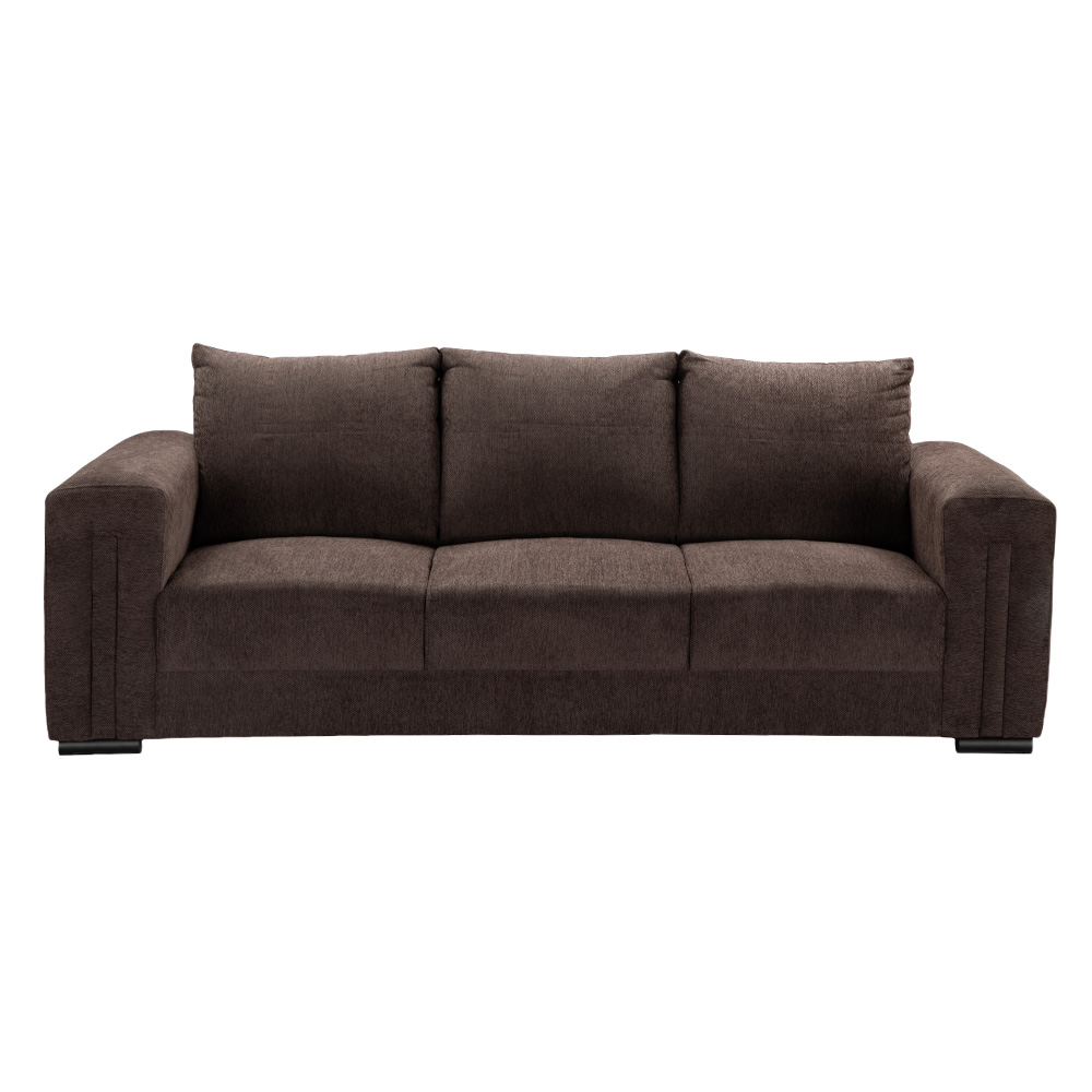 Taos Sofa 3 Plazas Centaurus Espresso Chocolate