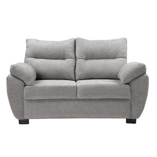 Foto 1 | Venecia Love Seat 2 Plazas Manhattan Nickel Gris