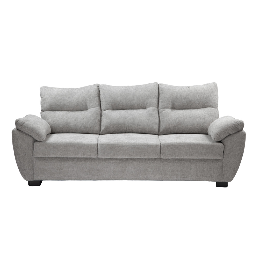 Venecia Sofa Sofa 3 Plazas Manhattan Nickel Gris