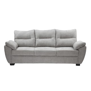 Foto 1 | Venecia Sofa Sofa 3 Plazas Manhattan Nickel Gris