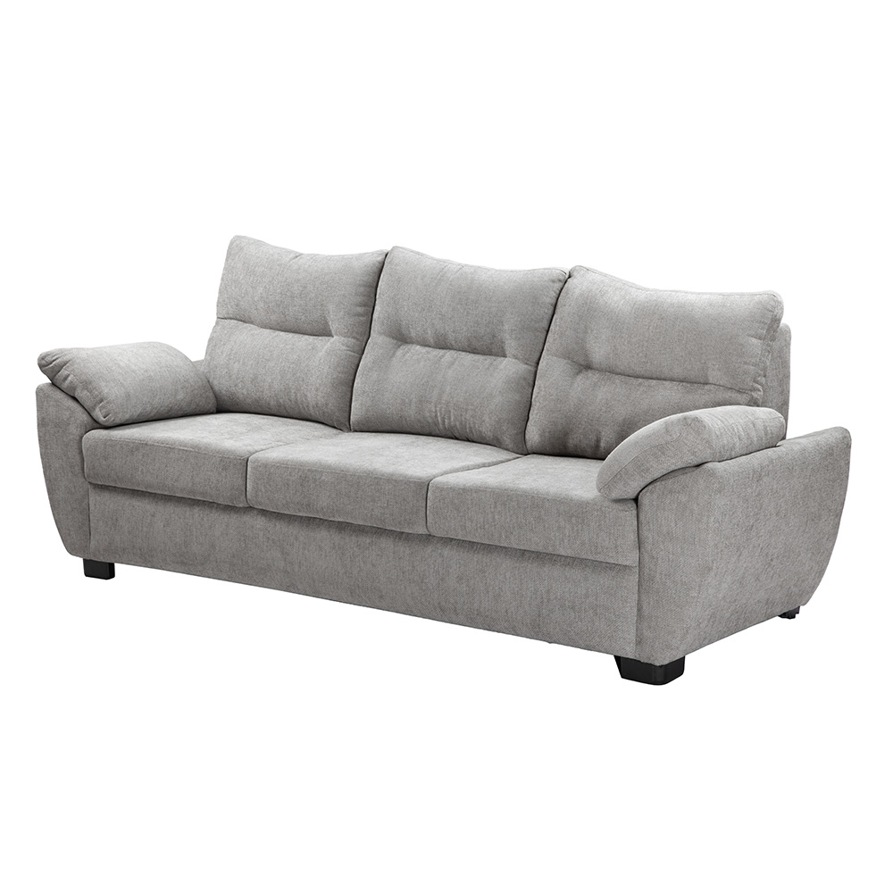 Foto 3 pulgar | Venecia Sofa Sofa 3 Plazas Manhattan Nickel Gris