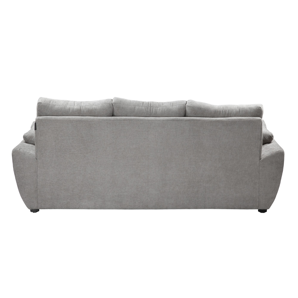 Foto 5 pulgar | Venecia Sofa Sofa 3 Plazas Manhattan Nickel Gris