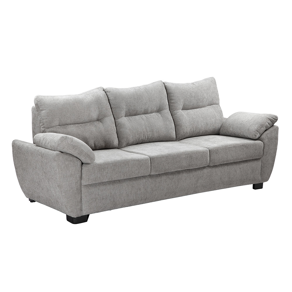 Foto 6 pulgar | Venecia Sofa Sofa 3 Plazas Manhattan Nickel Gris