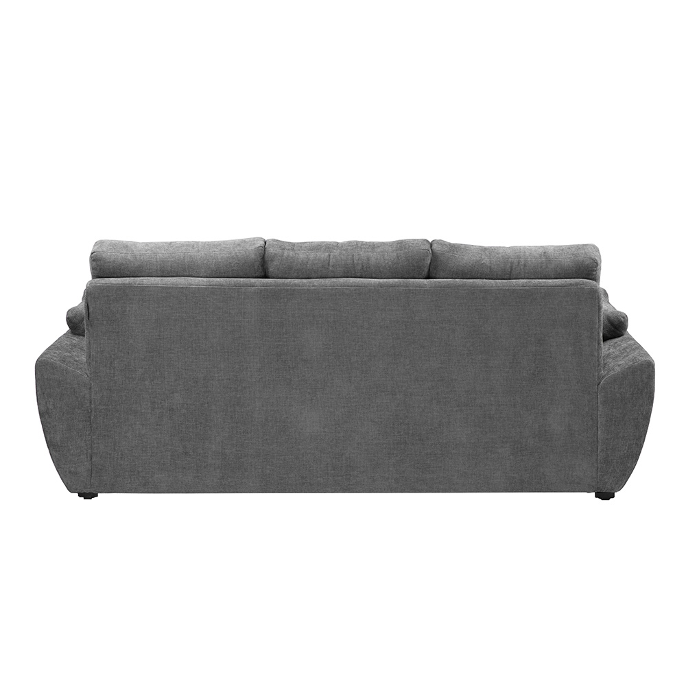 Foto 5 pulgar | Venecia Sofa Sofa 3 Plazas Manhattan Shadow Gris Oscuro