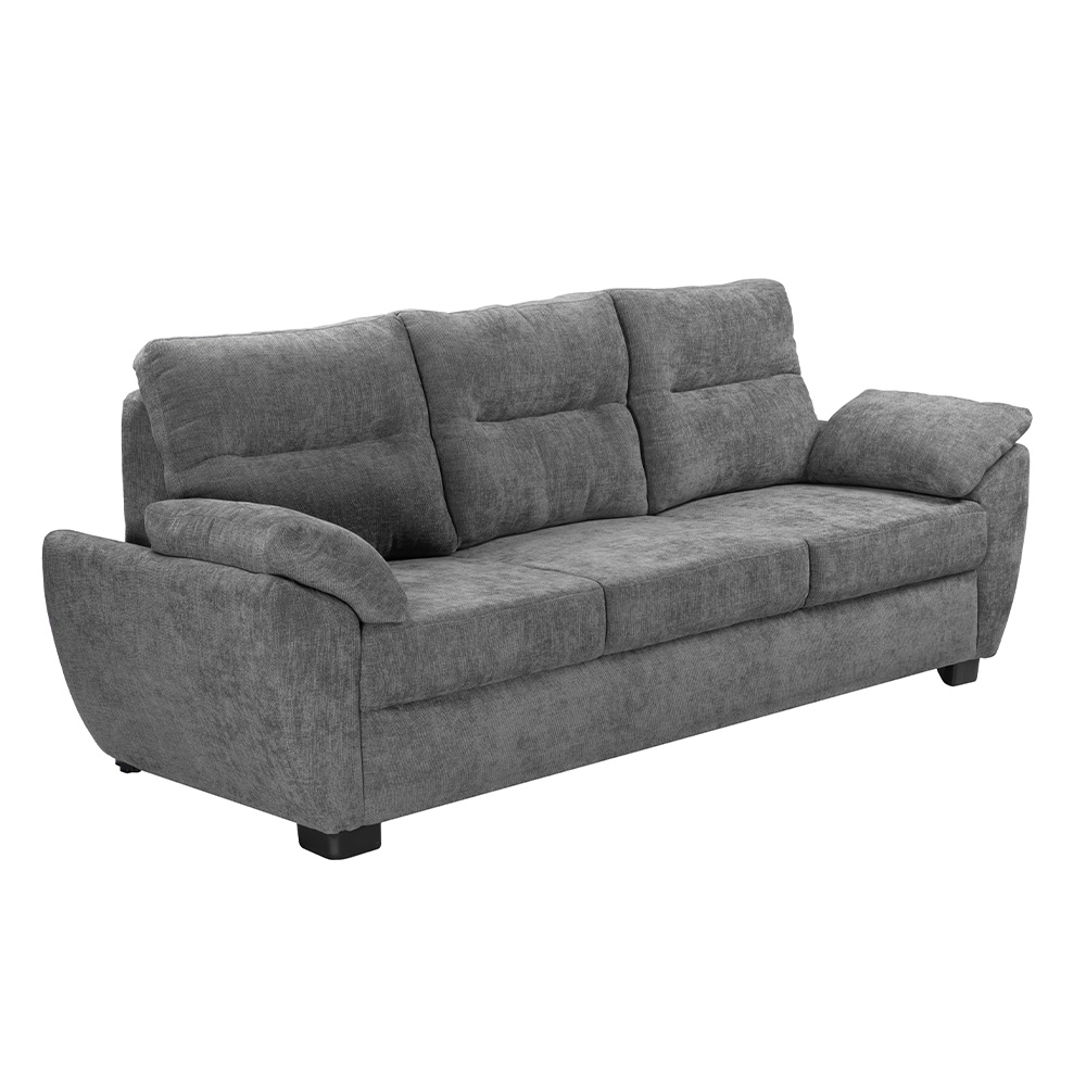 Foto 6 | Venecia Sofa Sofa 3 Plazas Manhattan Shadow Gris Oscuro