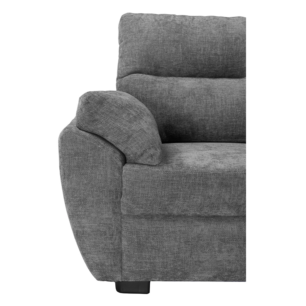 Foto 8 pulgar | Venecia Sofa Sofa 3 Plazas Manhattan Shadow Gris Oscuro