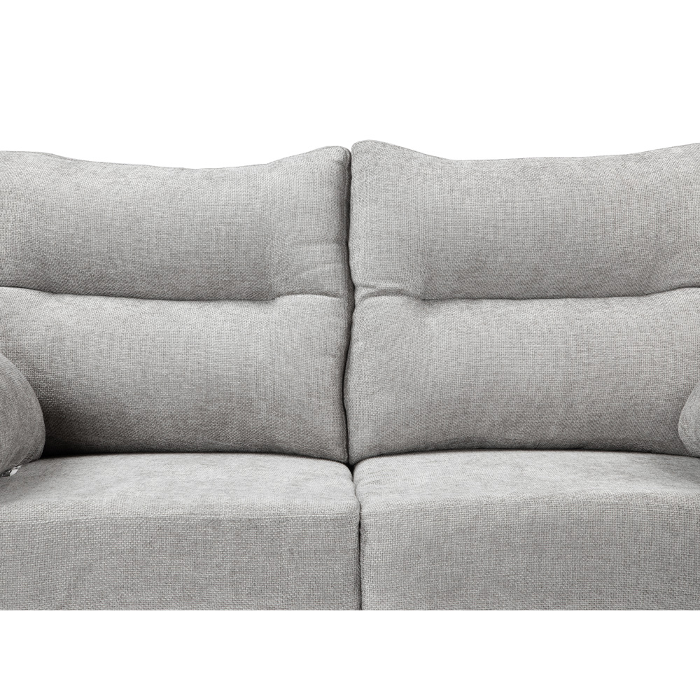 Foto 8 pulgar | Venecia Love Seat Love Seat 2 Plazas Manhattan Nickel Gris
