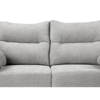 Foto 7 | Venecia Love Seat Love Seat 2 Plazas Manhattan Nickel Gris