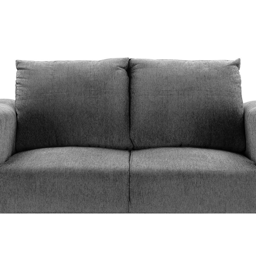 Foto 6 pulgar | Taos Love Seat 2 Plazas Centaurus Oxford Gris Carbon