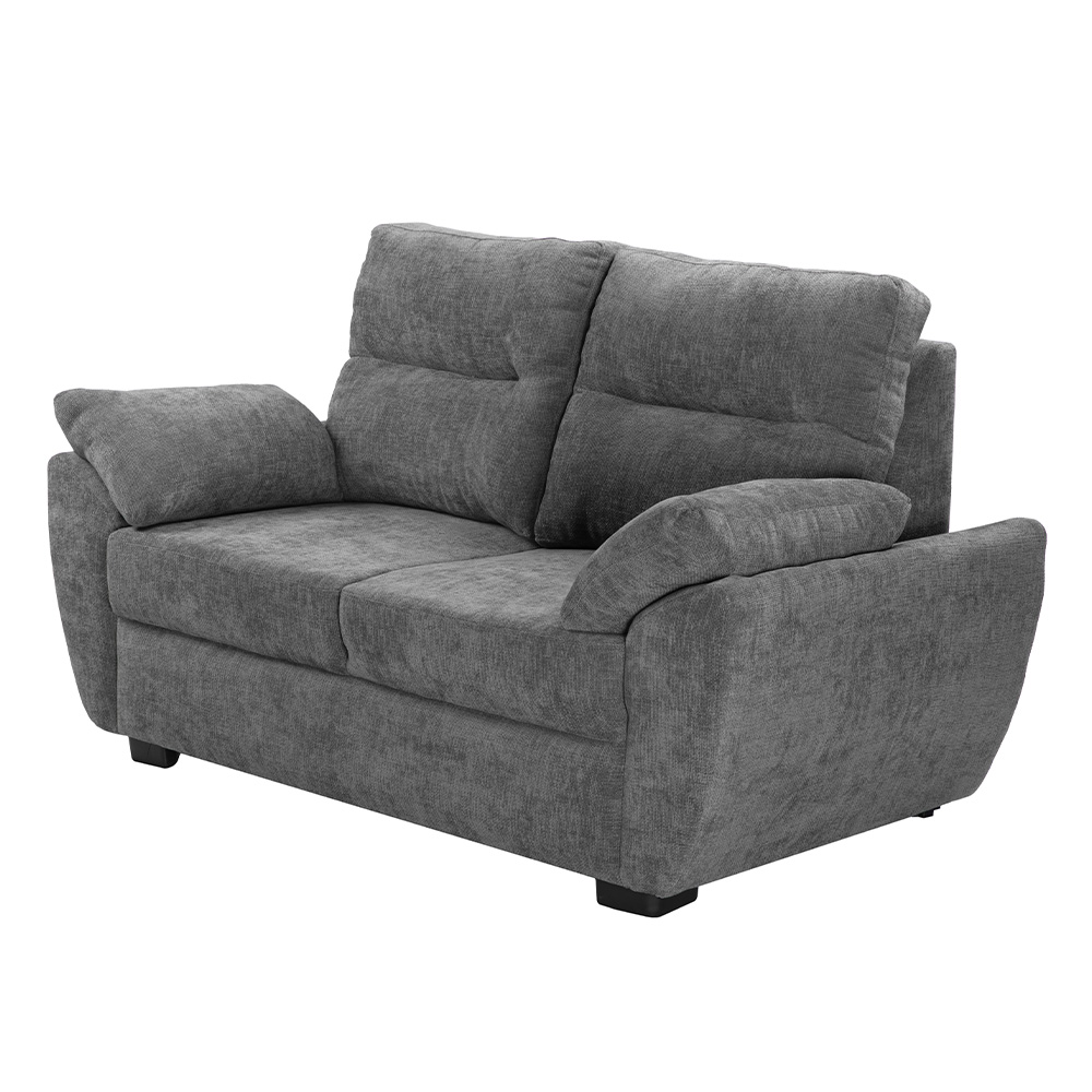 Foto 2 | Venecia Love Seat Love Seat 2 Plazas Manhattan Shadow Gris Oscuro