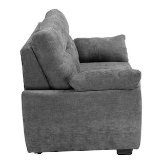 Foto 6 | Venecia Love Seat Love Seat 2 Plazas Manhattan Shadow Gris Oscuro