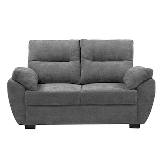 Foto 1 | Venecia Love Seat 2 Plazas Manhattan Shadow Gris Oscuro