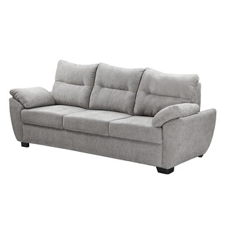 Foto 2 | Venecia Sofa 3 Plazas Manhattan Nickel Gris