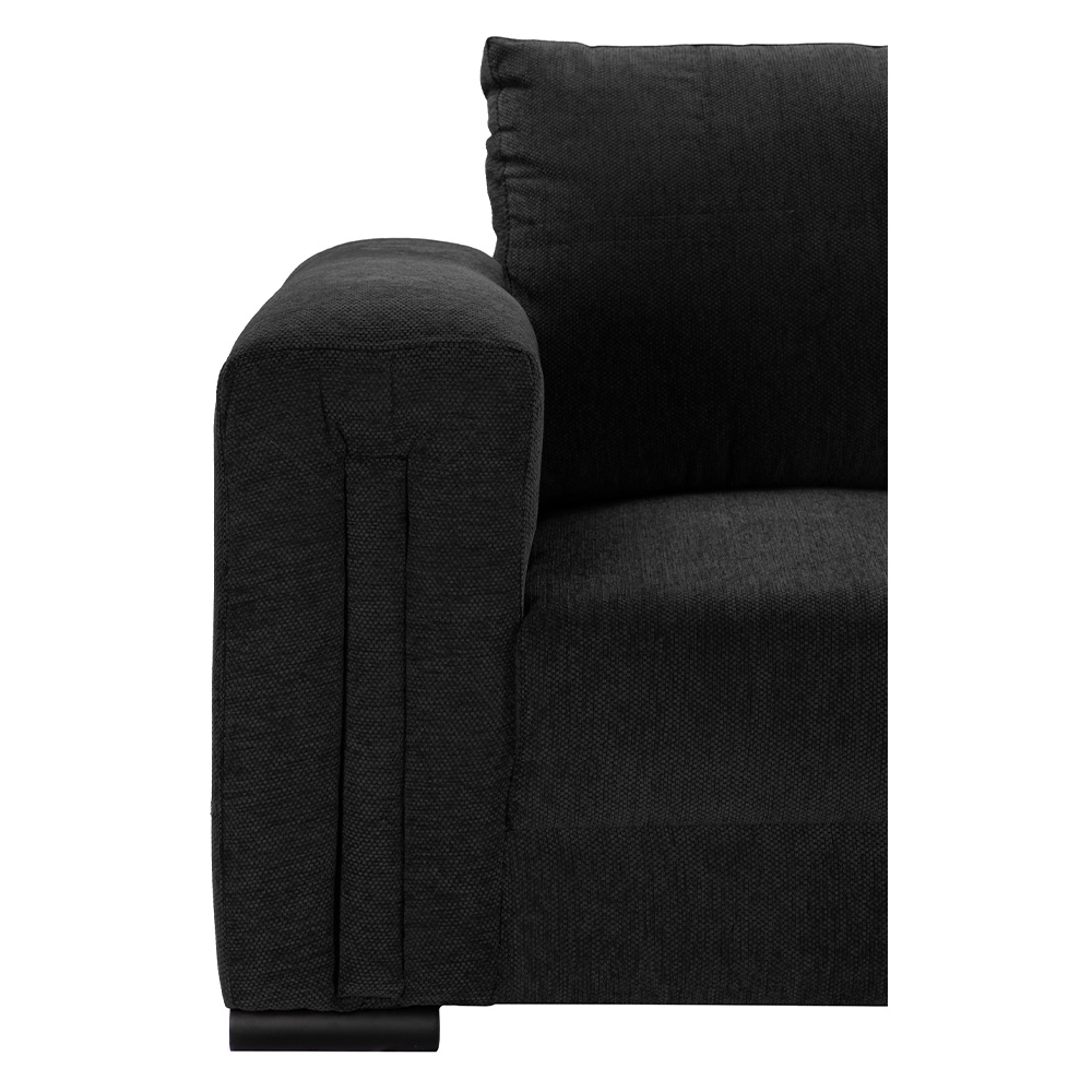 Foto 7 pulgar | Taos Sofa 3 Plazas Centaurus Black Negro