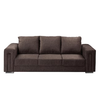 Foto 1 | Taos Sofa 3 Plazas Chelsea Ebony Chocolate