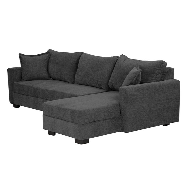 Foto 7 pulgar | Smoky  Derecho Love Chaise Centaurus Oxford Carbón