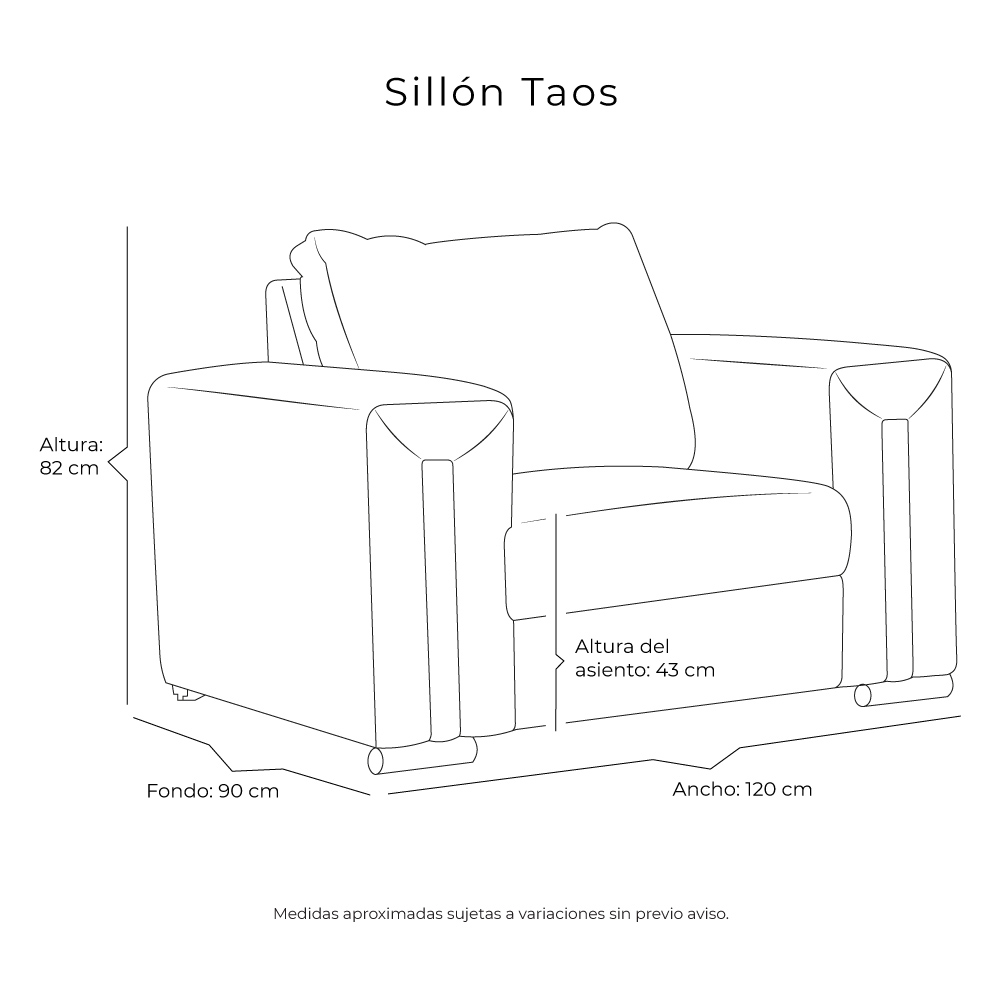 Foto 9 pulgar | Sillon Centaurus Oxford Gris