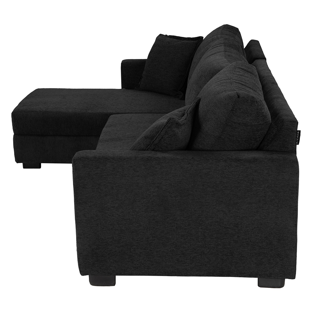 Foto 4 pulgar | Smoky  Izquierdo Love  Chaise Centaurus Black Negro