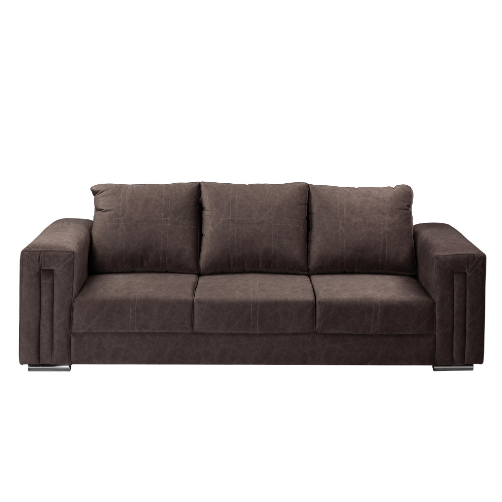 Foto 4 | Taos Sala 3-2-1 Sala 3 Piezas (sofa, Love Y Sillon) Chelsea Chocolate