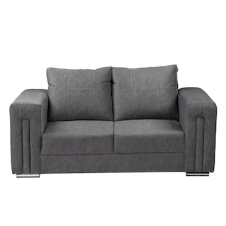 Foto 1 | Taos Love Seat 2 Plazas Chelsea Storm Gris Oscuro